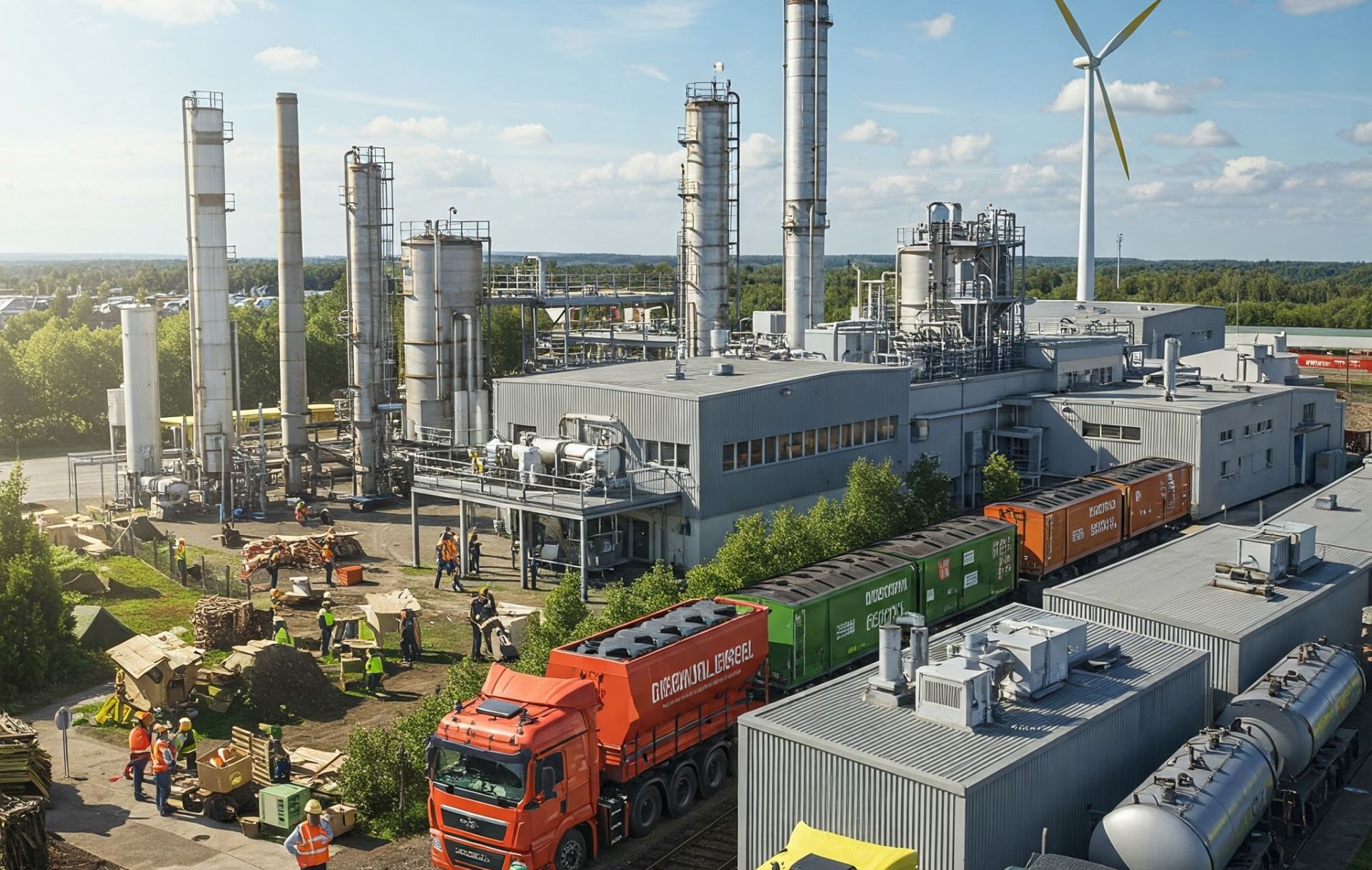 Company values focused on sustainability and continuous improvement